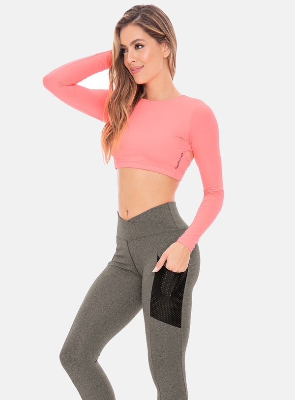 SPORTY POLYESTER TOP REF: 106983