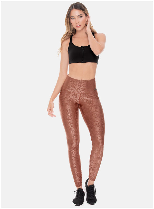 JACQUARD POLYAMIDE SPORTS LEGGINS REF: 107913