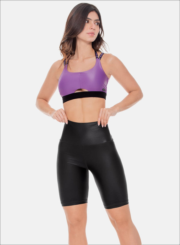 LEATHER LOOK SPORTS TOP REF: 107943