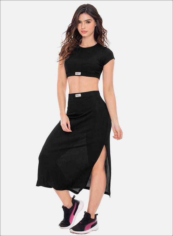 SPORTY POLYESTER SKIRT WITH INNER LINING REF: 108093