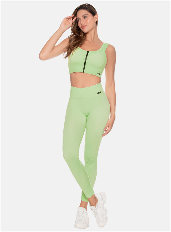 SEAMLESS POLYAMIDE SPORTS BRA REF108173