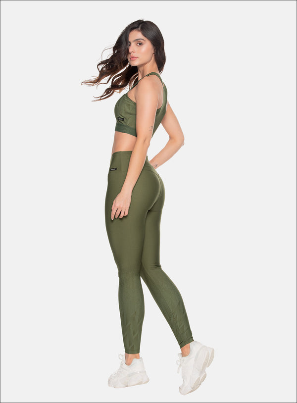 JACQUARD POLYAMIDE SPORTS LEGGINS REF 109093