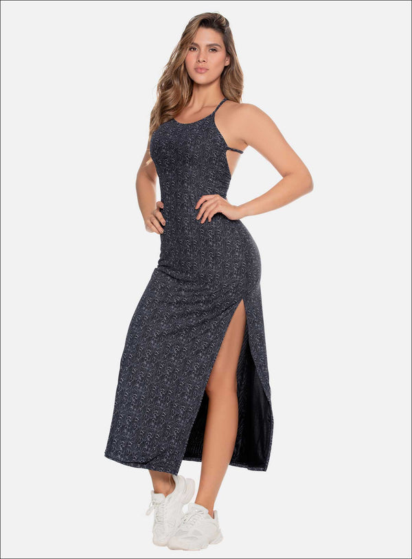 Long polyester sports dress REF109563