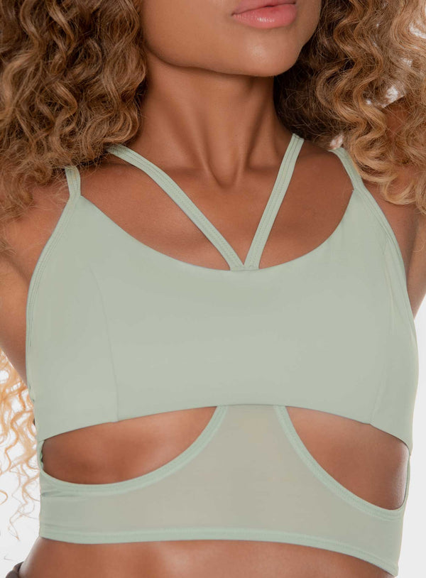 POLYESTER SPORTS BRA 110293