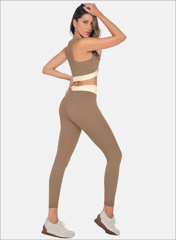 KIARA SPORTS FABRIC LEGGINGS 111163