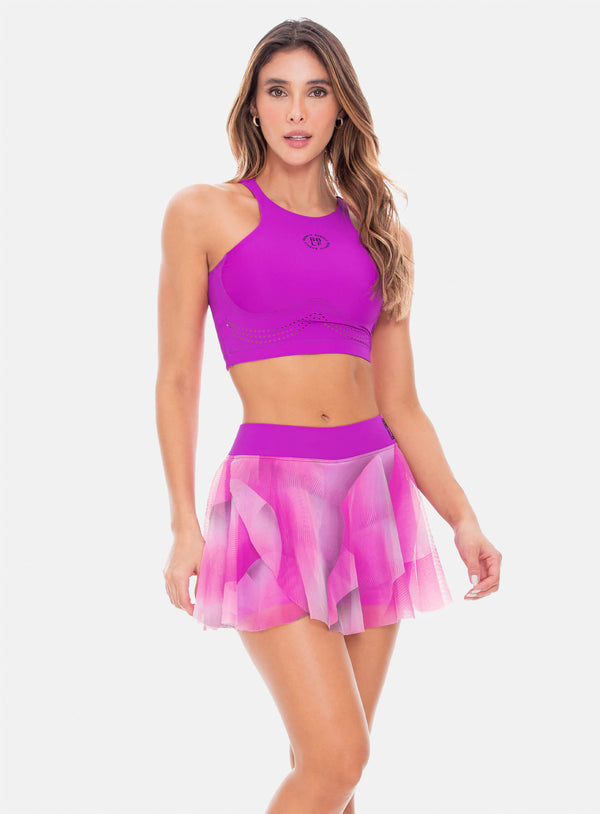 SPORTY POLYAMIDE SKIRT WITH BUILT-IN SHORTS REF: 107433